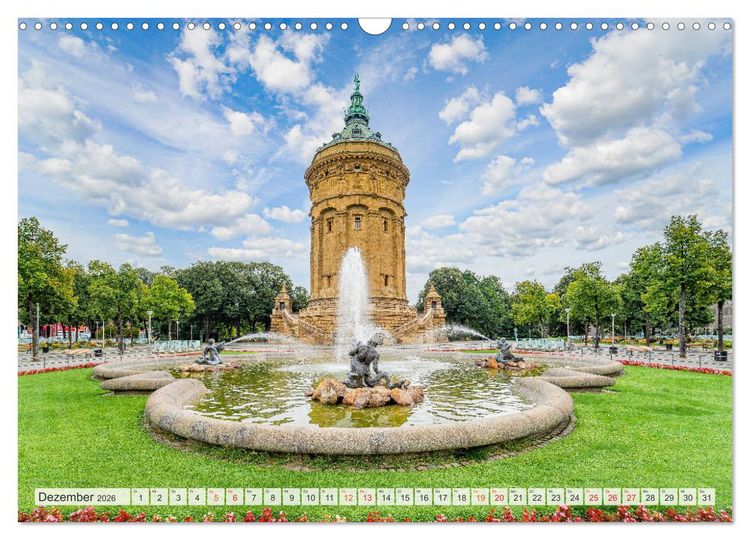 Produktbild: Mannheim Impressionen (Wandkalender 2026 DIN A3 quer), CALVENDO Monatskalender