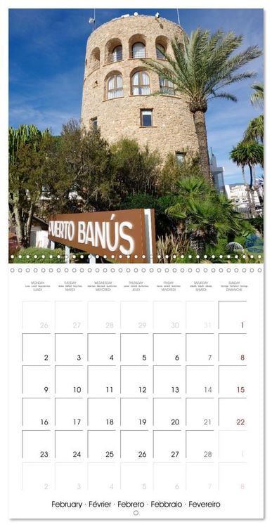 Produktbild: Marbella - Chic and Charming (Wall Calendar 2026 12 &times; 12 Inch) CALVENDO 12 Month Wall Calendar