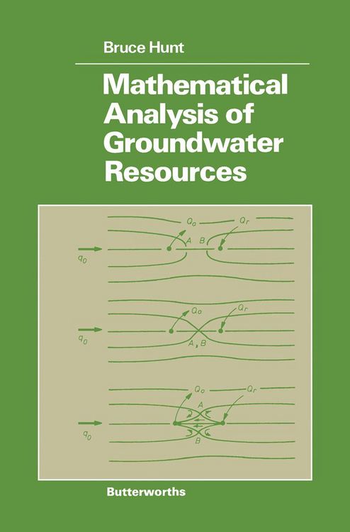 Produktbild: Mathematical Analysis of Groundwater Resources