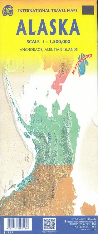Produktbild: Alaska 1:1 500 000