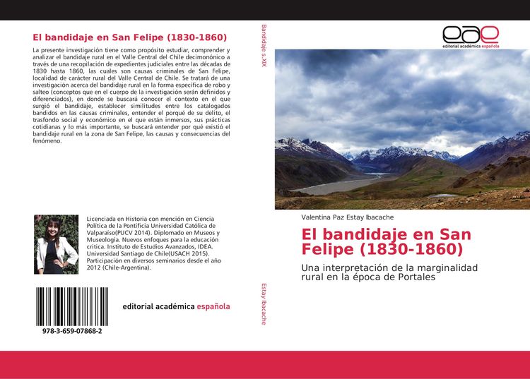 Produktbild: El bandidaje en San Felipe (1830-1860)