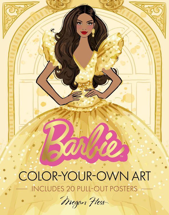 Produktbild: Barbie: Color-Your-Own Art