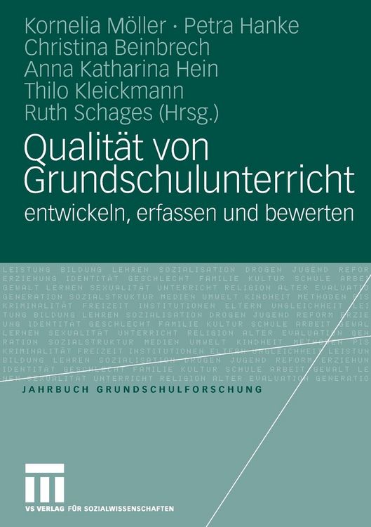 Produktbild: Qualit&auml;t von Grundschulunterricht entwickeln, erfassen und bewerten
