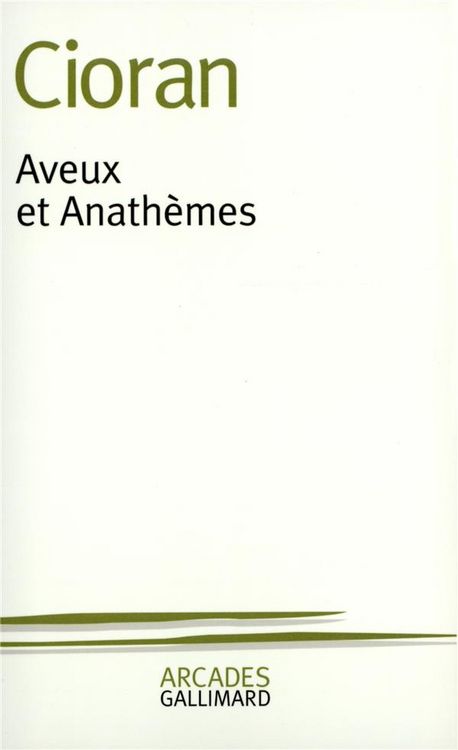 Produktbild: Aveux et anath&egrave;mes