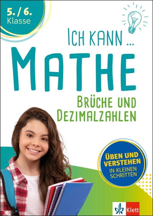 Produktbild: Klett Ich kann Mathe - Br&uuml;che und Dezimalzahlen 5./6. Klasse