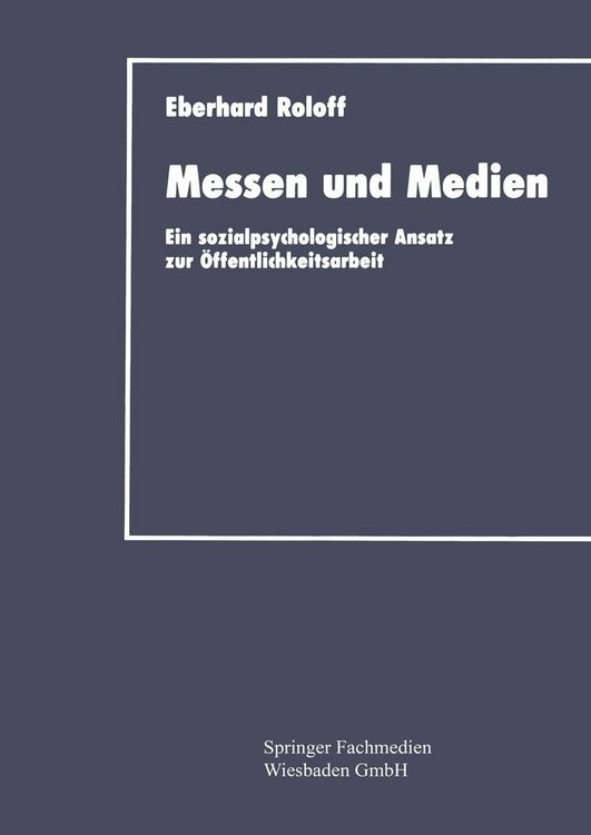 Produktbild: Messen und Medien