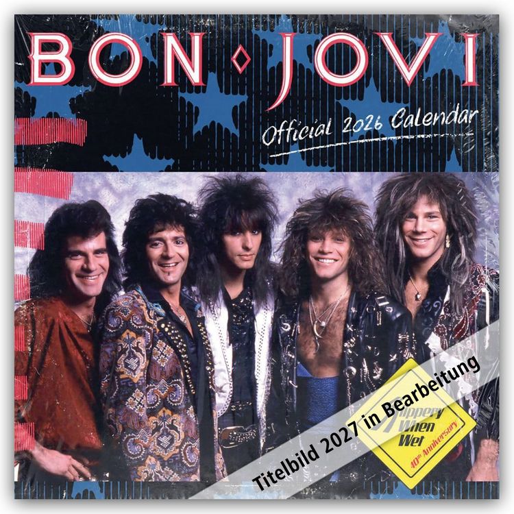 Produktbild: Bon Jovi &ndash; Offizieller Kalender 2027