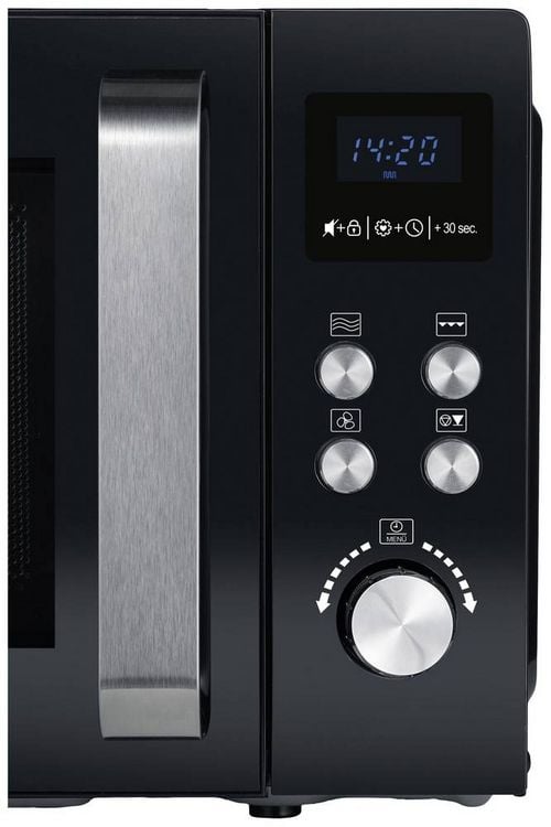 Produktbild: Severin 7752 Mikrowelle Schwarz 900 W Grillfunktion, Hei&szlig;luft-Funktion