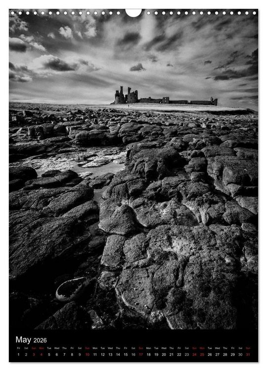 Produktbild: Journeys - Black & White (Wall Calendar 2026 DIN A3 portrait), CALVENDO 12 Month Wall Calendar