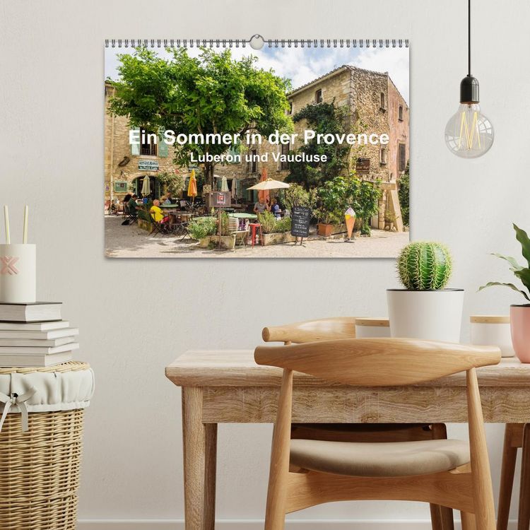 Produktbild: Ein Sommer in der Provence: Luberon und Vaucluse (Wandkalender 2026 DIN A3 quer), CALVENDO Monatskalender