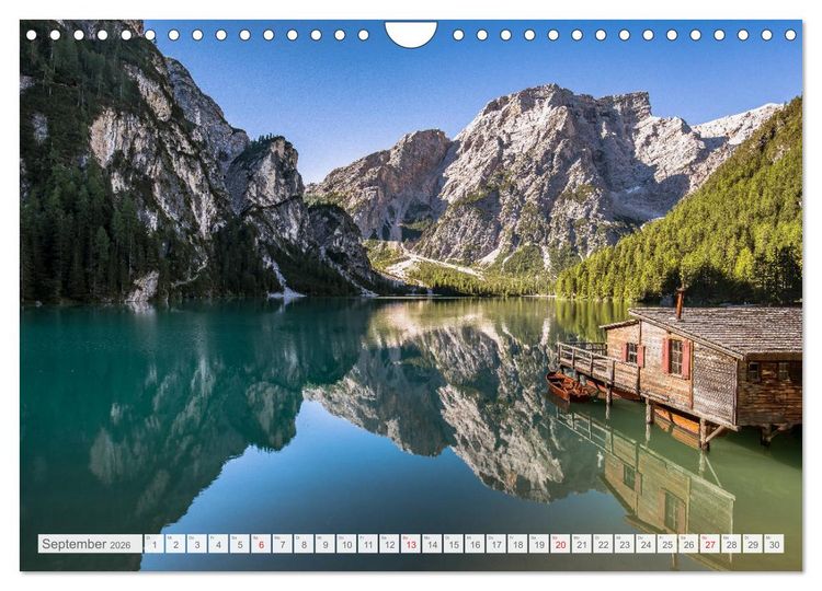 Produktbild: Faszinierende Bergwelten (Wandkalender 2026 DIN A4 quer), CALVENDO Monatskalender