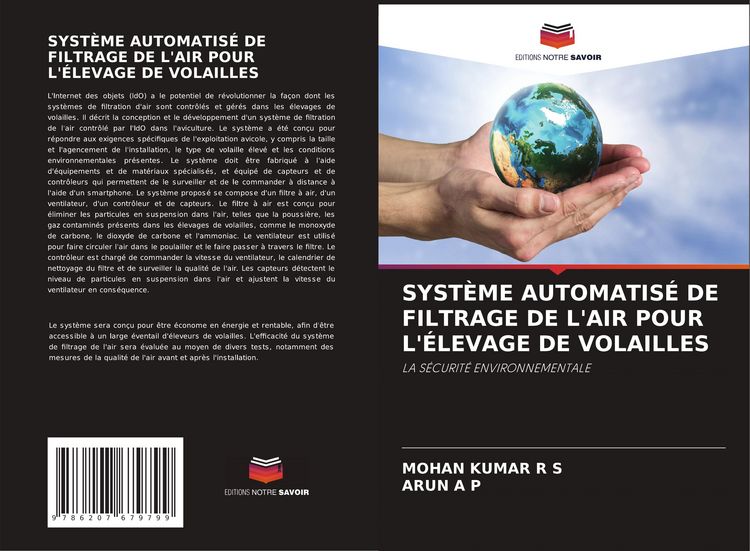 Produktbild: SYST&Egrave;ME AUTOMATIS&Eacute; DE FILTRAGE DE L'AIR POUR L'&Eacute;LEVAGE DE VOLAILLES
