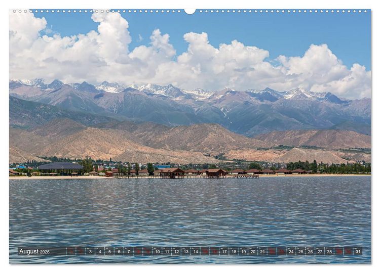 Produktbild: Kasachstan und Kirgistan (hochwertiger Premium Wandkalender 2026 DIN A2 quer), Kunstdruck in Hochglanz