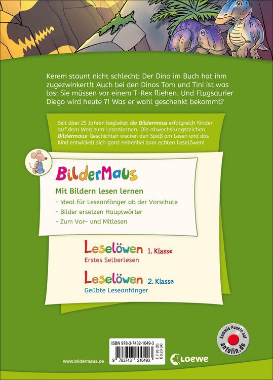 Produktbild: Bildermaus - Dinosauriergeschichten