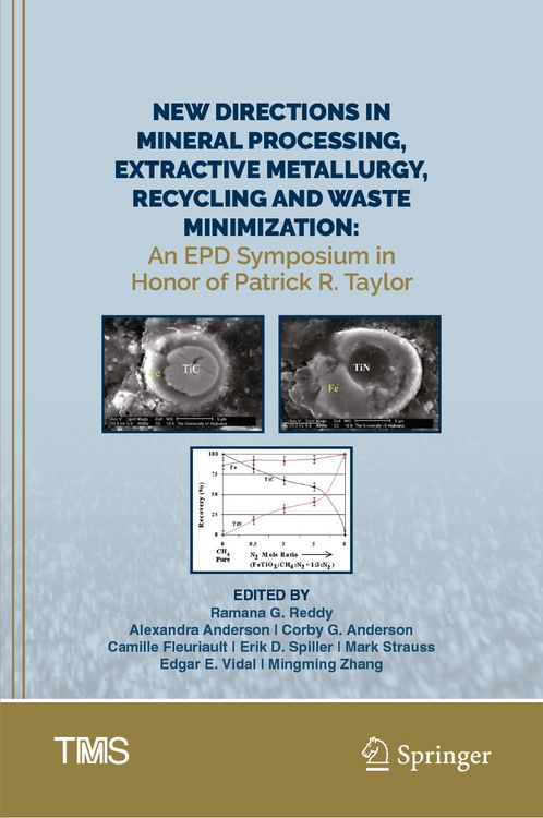 Produktbild: New Directions in Mineral Processing, Extractive Metallurgy, Recycling and Waste Minimization