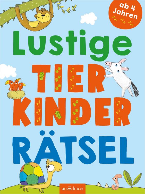 Produktbild: Lustige Tierkinder-R&auml;tsel