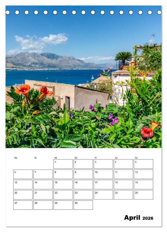 Produktbild: Gaeta Italien (Tischkalender 2026 DIN A5 hoch), CALVENDO Monatskalender