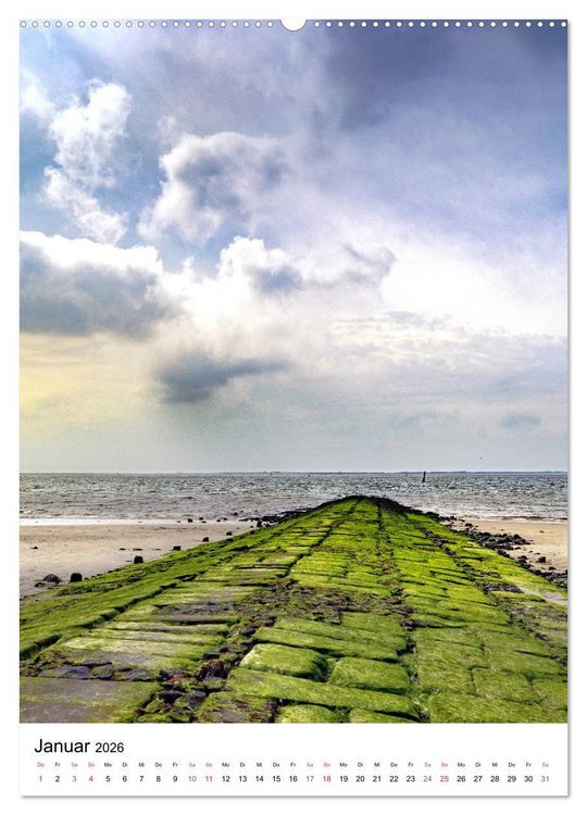 Produktbild: Norderney Inselportrait (hochwertiger Premium Wandkalender 2026 DIN A2 hoch), Kunstdruck in Hochglanz