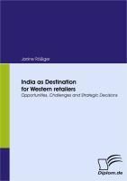 Produktbild: India as Destination for Western retailers