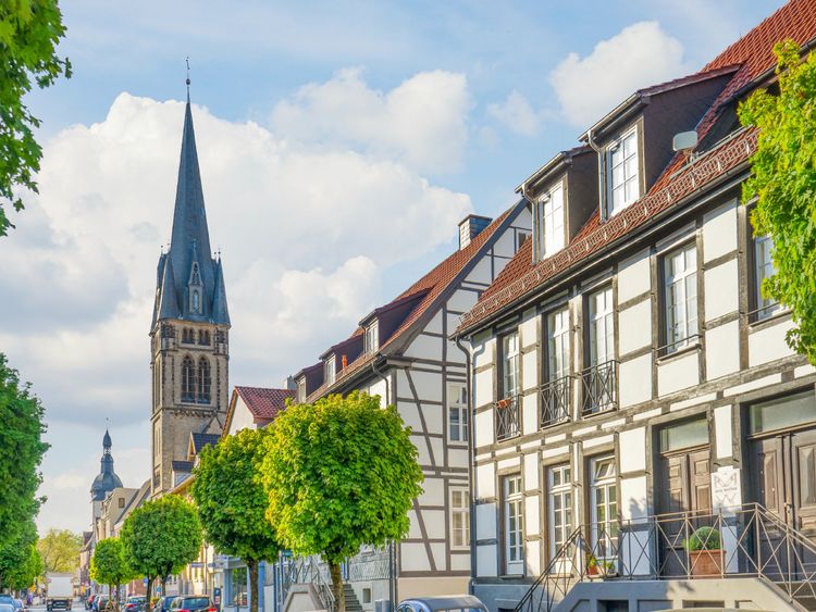 Produktbild: CALVENDO Puzzle Ein Motiv aus dem Kalender Detmold Impressionen | 1000 Teile Lege-Gr&ouml;&szlig;e 64x48cm Foto-Puzzle f&uuml;r gl&uuml;ckliche Stunden