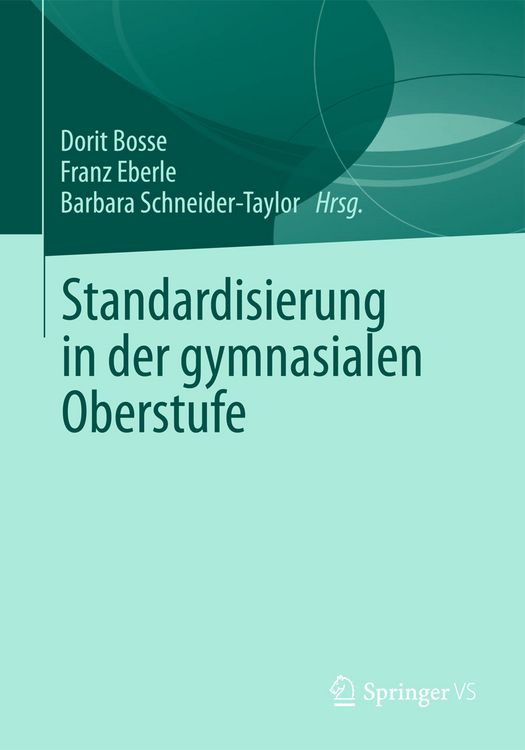 Produktbild: Standardisierung in der gymnasialen Oberstufe