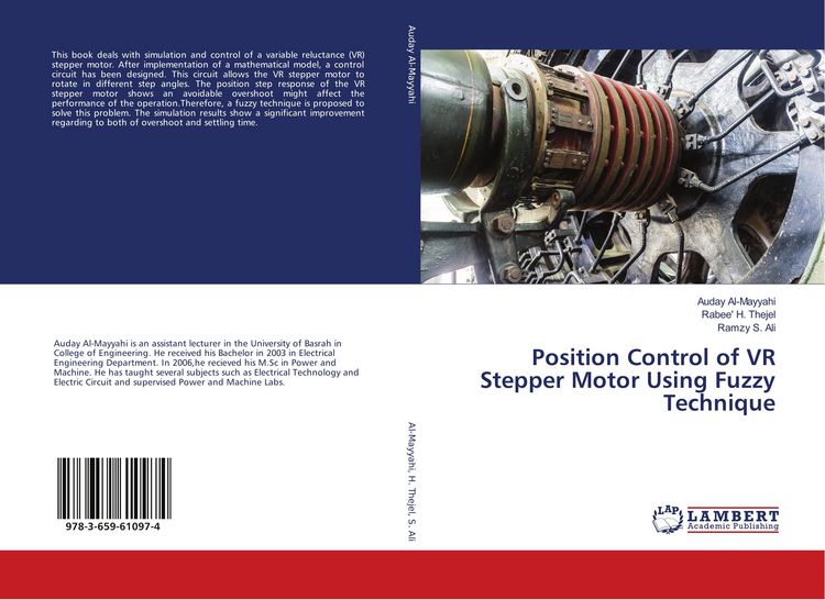 Produktbild: Position Control of VR Stepper Motor Using Fuzzy Technique