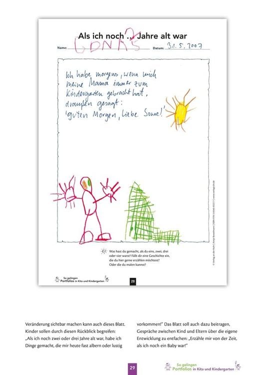 Produktbild: So gelingen Portfolios in Kita und Kindergarten