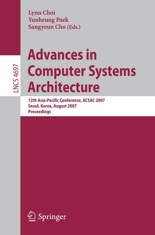 Produktbild: Advances in Computer Systems Architecture