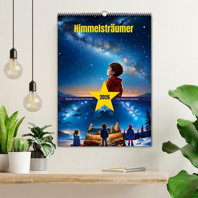 Produktbild: Himmelstr&auml;umer (Wandkalender 2026 DIN A2 hoch), CALVENDO Monatskalender