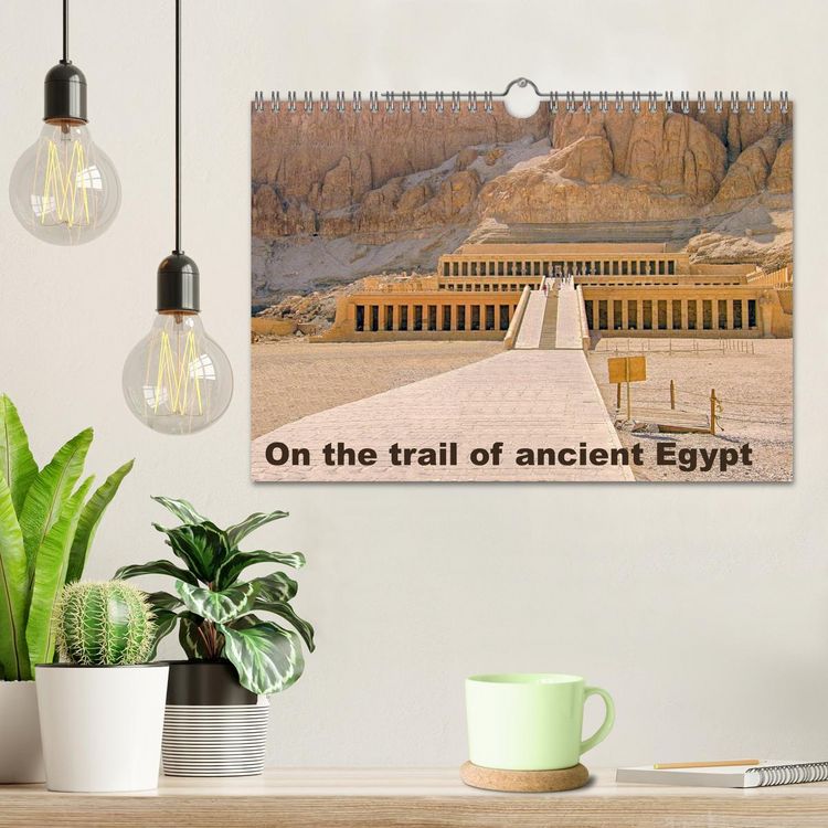 Produktbild: On the trail of the ancient Egypt (Wall Calendar 2026 DIN A4 landscape), CALVENDO 12 Month Wall Calendar