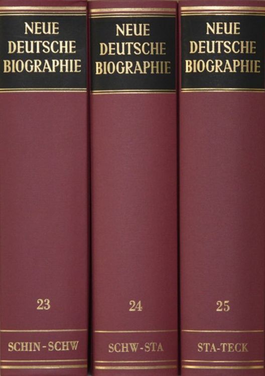 Produktbild: Neue Deutsche Biographie.