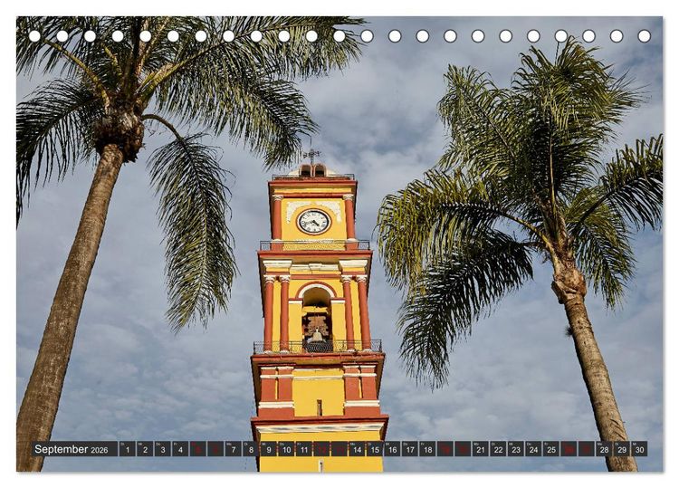 Produktbild: VIVA MEXIKO (Tischkalender 2026 DIN A5 quer), CALVENDO Monatskalender