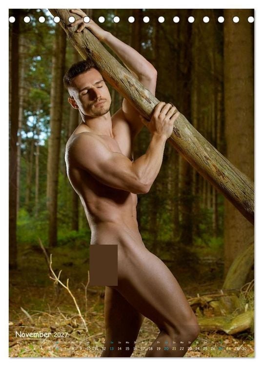 Produktbild: Naturburschen... Premium (Tischkalender 2027 DIN A5 hoch), CALVENDO Monatskalender