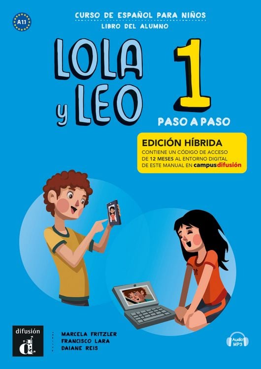 Produktbild: LOLA y LEO 1, paso a paso &ndash; Edici&oacute;n h&iacute;brida