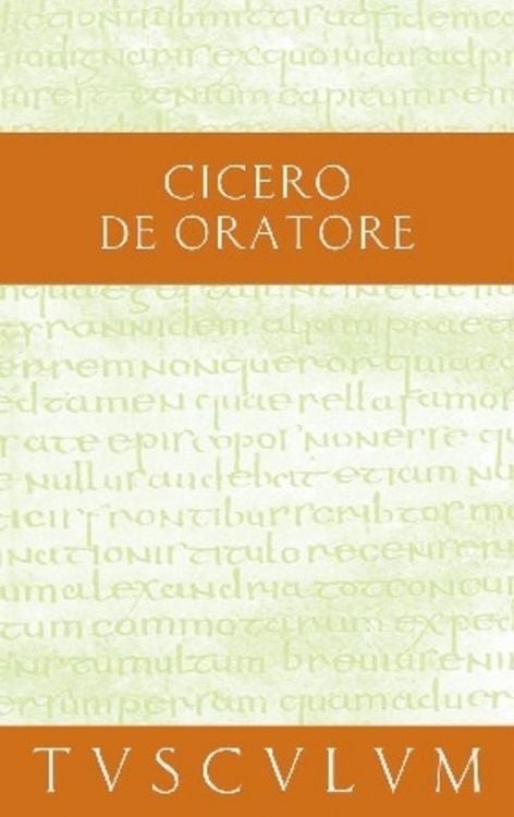 Produktbild: &Uuml;ber den Redner / De oratore