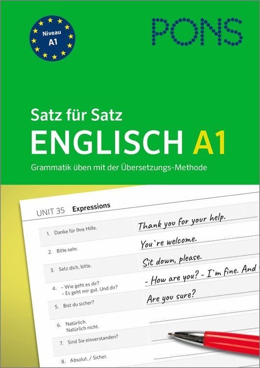 Produktbild: PONS Satz f&uuml;r Satz Englisch A1