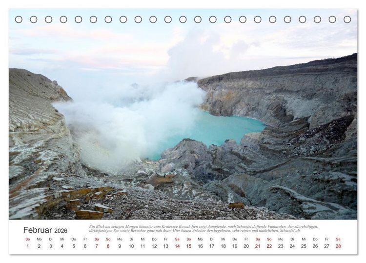 Produktbild: JAVA Natur pur (Tischkalender 2026 DIN A5 quer), CALVENDO Monatskalender