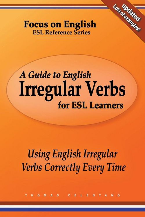 Produktbild: A Guide to English Irregular Verbs for ESL Learners