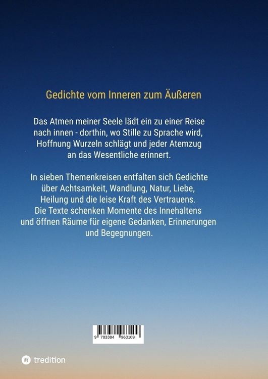 Produktbild: Das Atmen meiner Seele