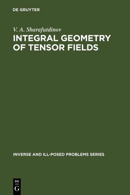 Produktbild: Integral Geometry of Tensor Fields