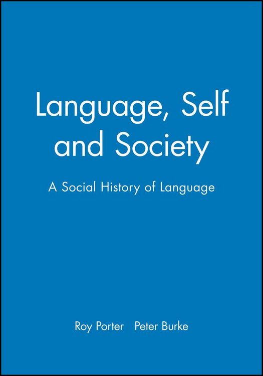 Produktbild: Language, Self, and Society