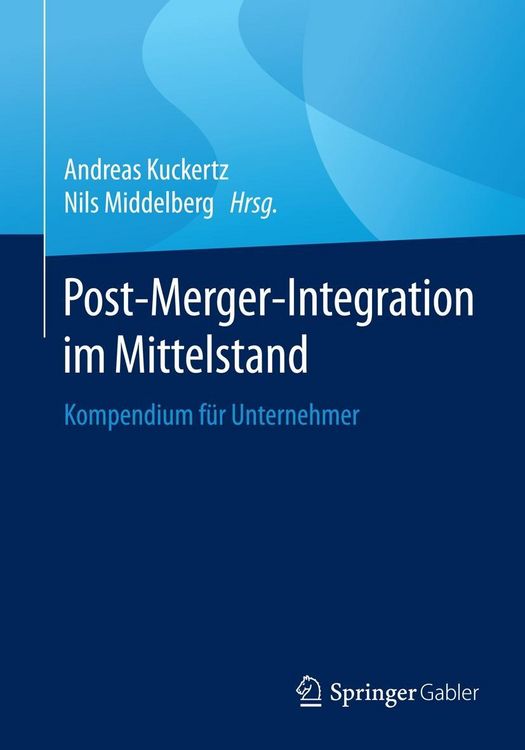 Produktbild: Post-Merger-Integration im Mittelstand