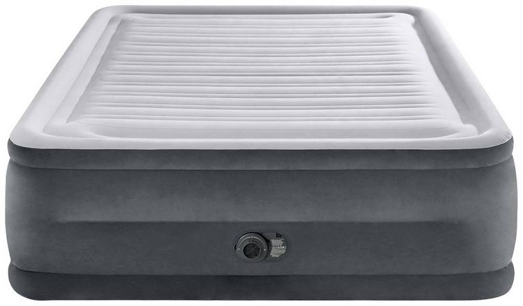 Produktbild: Intex 64418ND DuraBeam ComfortPlushMidRise Luftbett (L x B x H) 203 x 152 x 56cm Grau