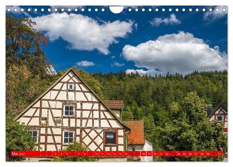 Produktbild: M&uuml;hlheim an der Donau (Wandkalender 2027 DIN A4 quer), CALVENDO Monatskalender