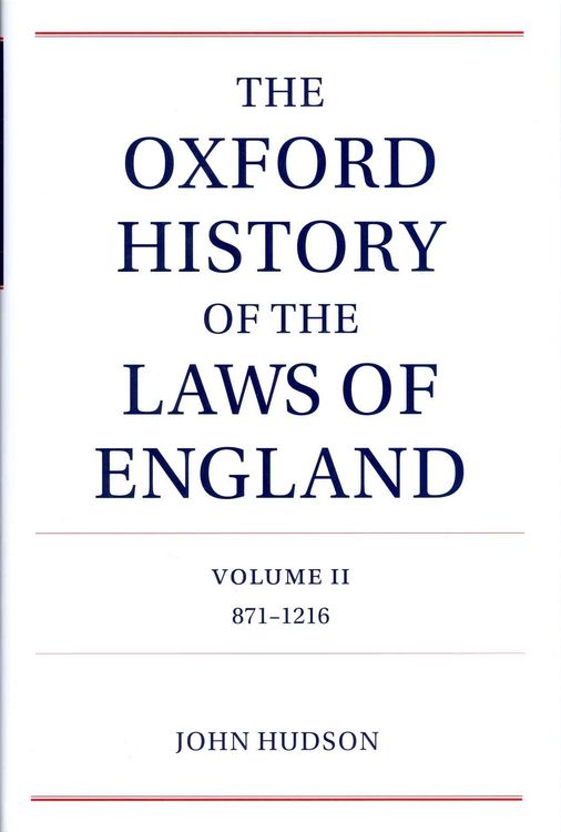 Produktbild: Oxf Hist Laws Eng 871-1216 Vol 2 Ohle C