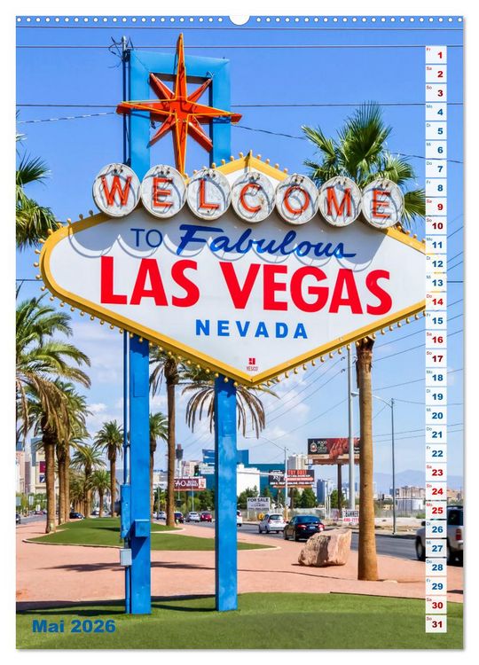 Produktbild: FASZINATION USA Urbanes und Naturhighlights (Wandkalender 2026 DIN A2 hoch), CALVENDO Monatskalender