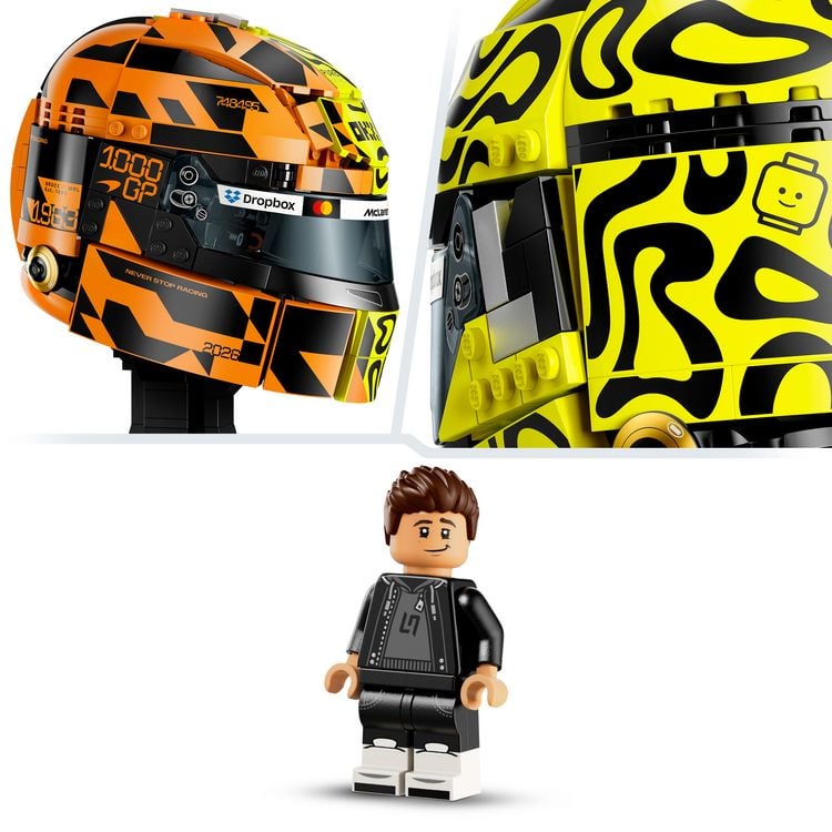 Produktbild: LEGO Editions 43023 McLaren Mastercard F1 Team Lando Norris&rsquo; Helm; Bauset