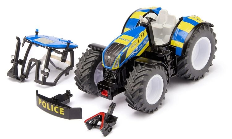 Produktbild: Siku 3297 - New Holland Polizei Traktor, 1:32, 230x100x116mm, SIKUFARMER