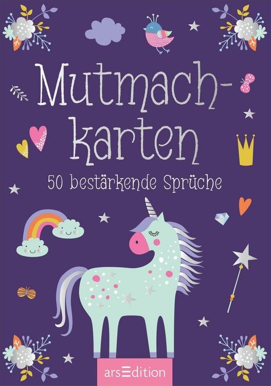 Produktbild: Mutmachkarten &ndash; Einhorn