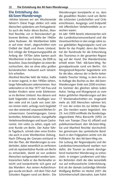 TRESCHER Reiseführer 66-Seen-Wanderung